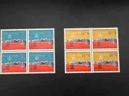 Sondermarken Liechtenstein W27/28 Viererbock ** (D768)