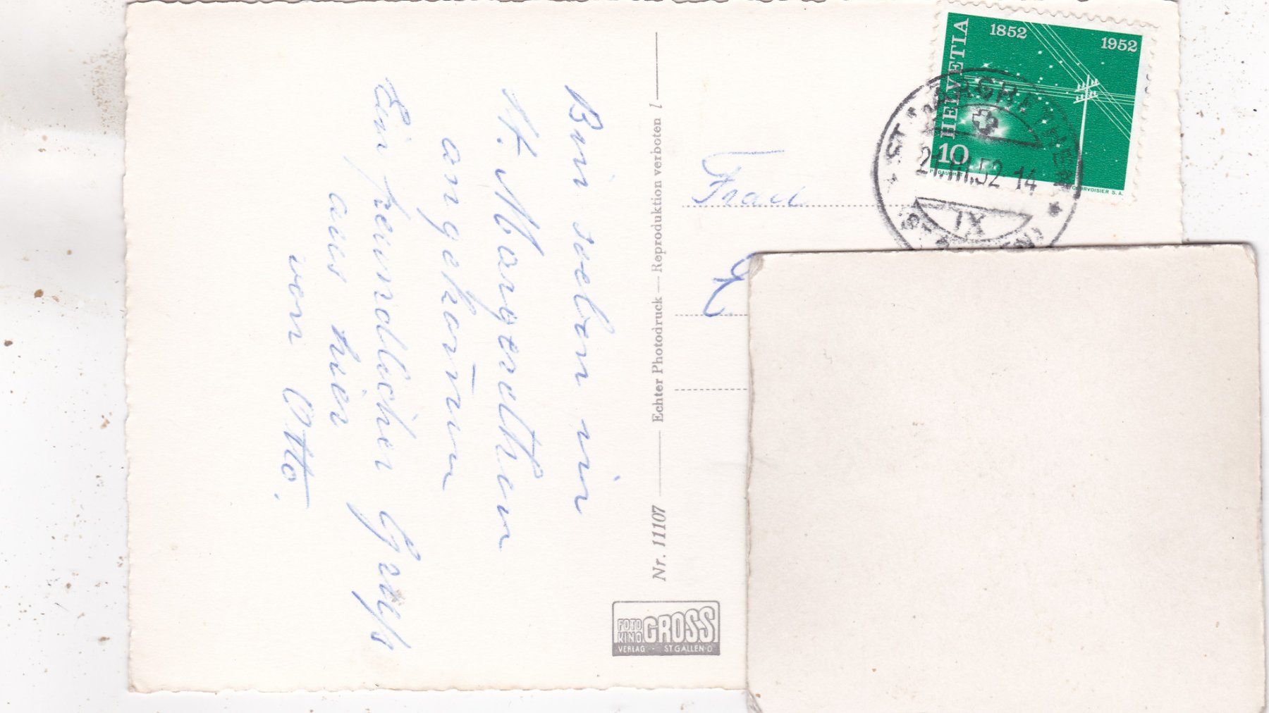 Cartes postales: St. Margrethen SG 1952 – D'occasion à Herisau par Lisegrat2008 1