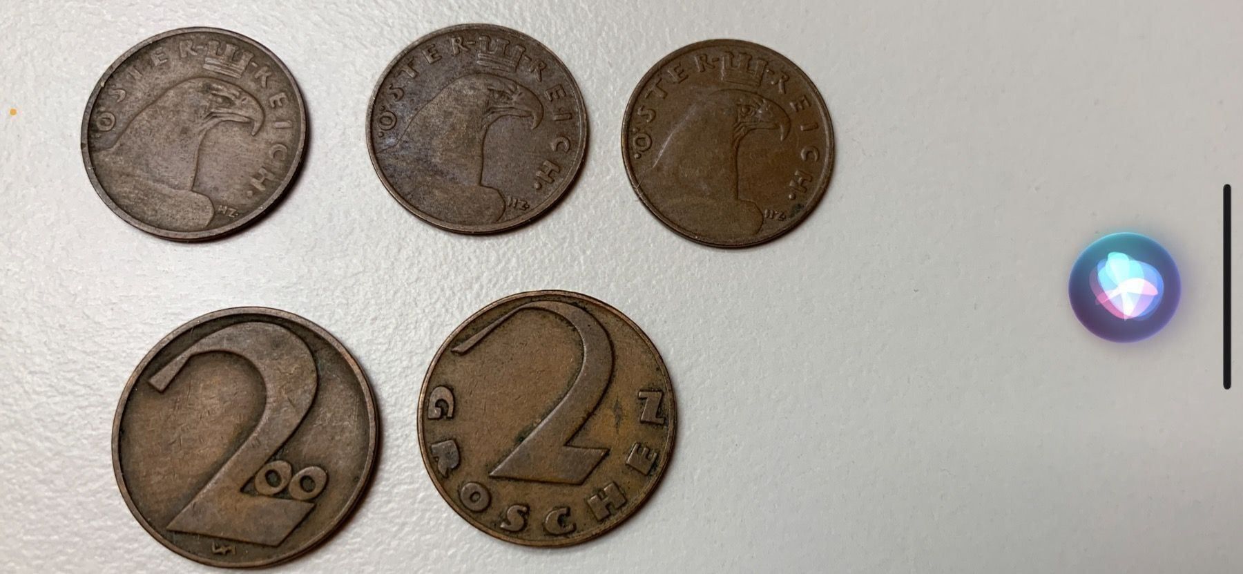 Tutti le monete: Oesterreich 1, 2, 5, 10, 50 Groschen – Usato da Küsnacht ZH venduto da 8954gero 3