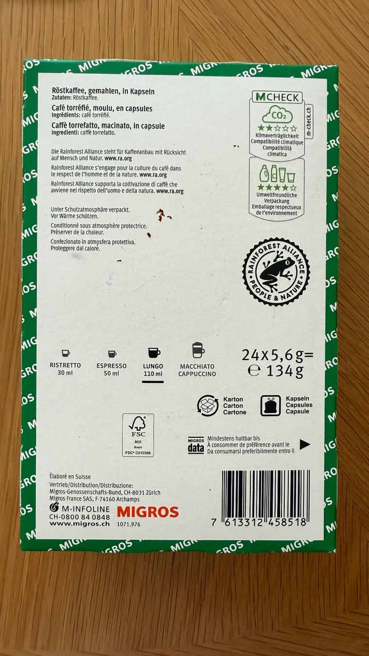 Delizio Cibi & Specialità: M Budge Kaffeekapseln Delizio – Nuovo (secondo la descrizione) da Basel venduto da Boelleli69 1
