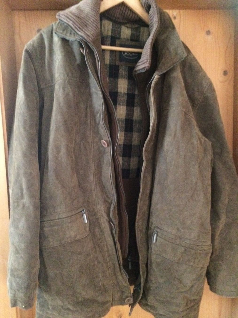 Vestes: Lederjacke mit fleecefutter gr.54 L – D'occasion à Jenaz par Gba63