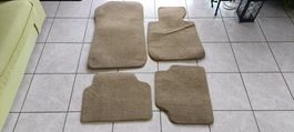 4 Teppiche beige für auto BMW 316