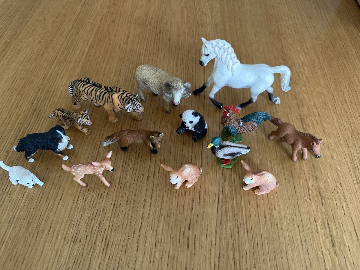Schleich Giocattoli: Schleich Tierfiguren Konvolut – Usato da Zürich venduto da Bibiti