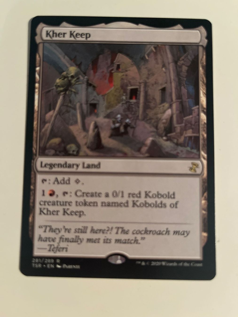 Magic The Gathering Carte collezionabili: 1 x Kher Keep - Magic: The Gathering - MtG – Usato da Kriens venduto da Shadi1980