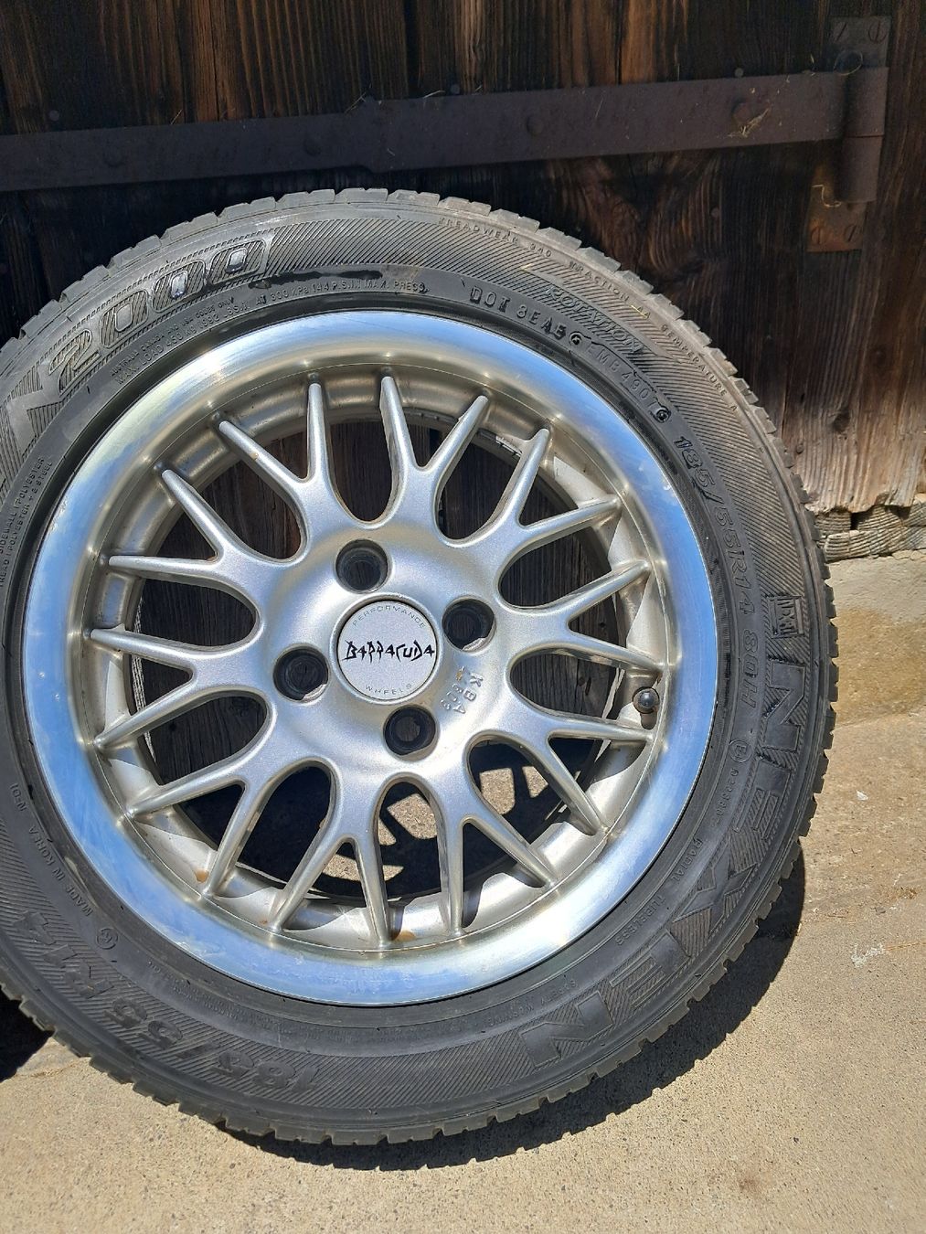 Pneumatici & Ruote complete: 4x Barracuda 14" Alufelgen – Usato da Wichtrach venduto da Crevo 5