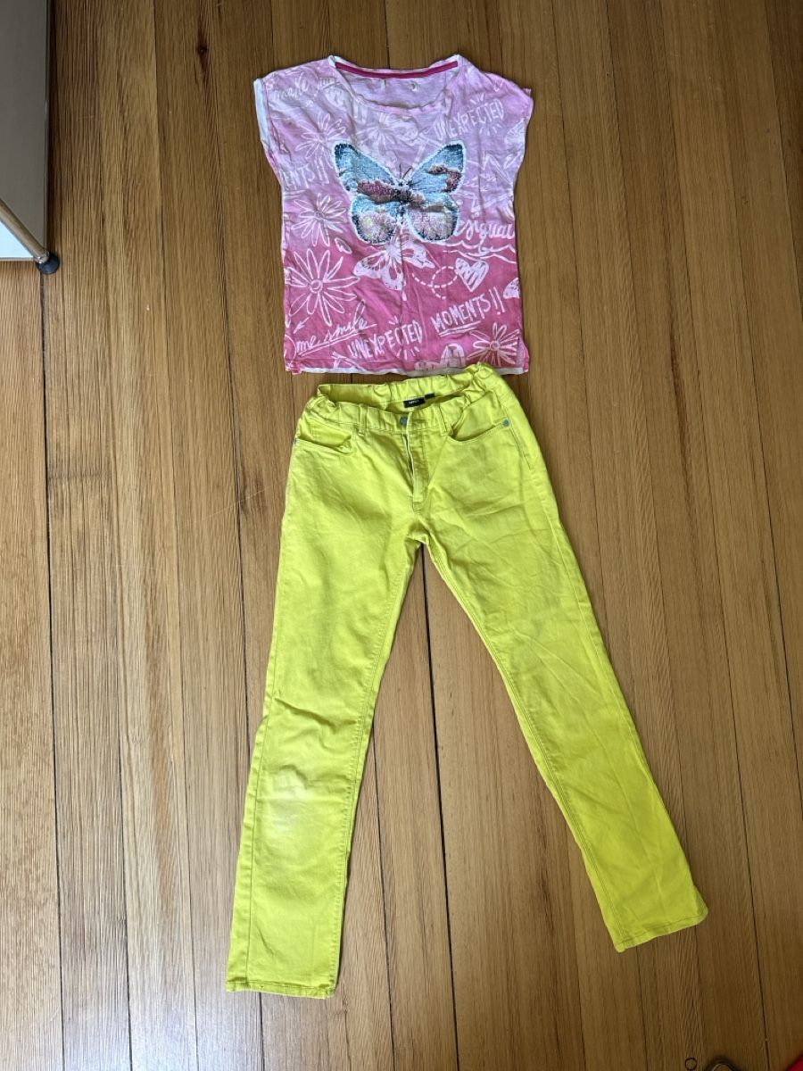 Kleiderpakete: Desigual Shirt und Hose Mexx – Gebraucht aus Solothurn von var002