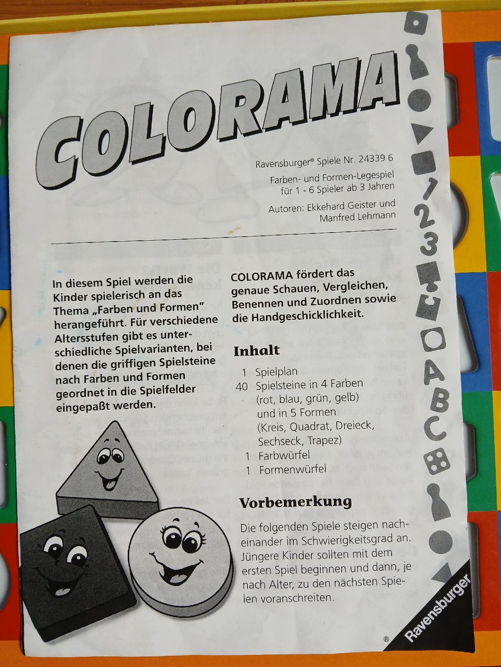 Ravensburger Giochi: Colorama Jeu ravensburger – Usato da Tramelan venduto da Belleza82 4