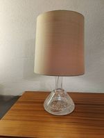 Vintage Lampe Glas retro Design 70s