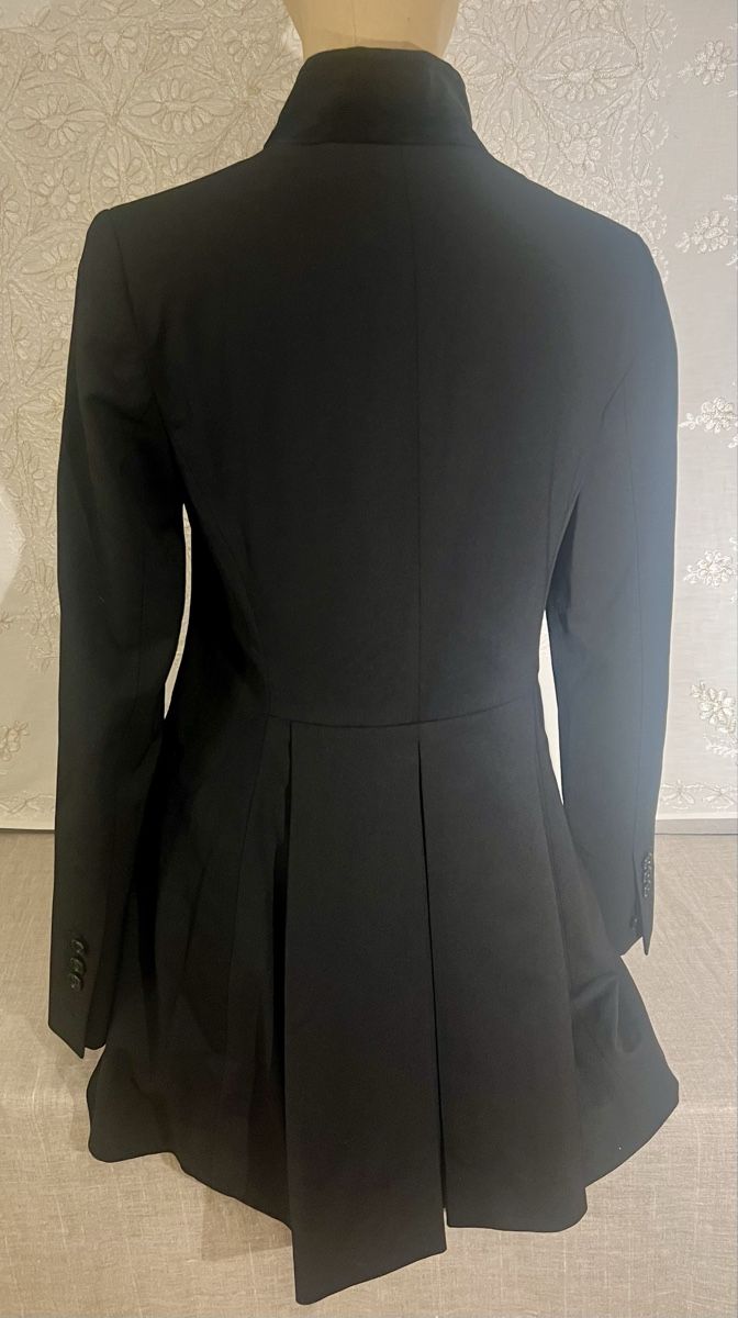 Scapa Giacche: Veste noire SCAPA col Mao doublée bleu élégante – Usato da Genève venduto da DELIRBEADS 1