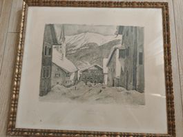 Tableau Ernst E. Schlatter (1919) –Engadine