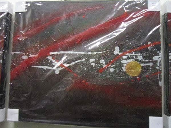 Poster & Bilder: X419 Acrylgemälde 3 tlg. Handbemalt – Neu und originalverpackt aus Necker von liq24 2
