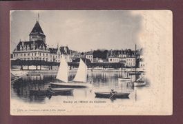 LAUSANNE - Ouchy - Château - 1902 Charnaux Frères