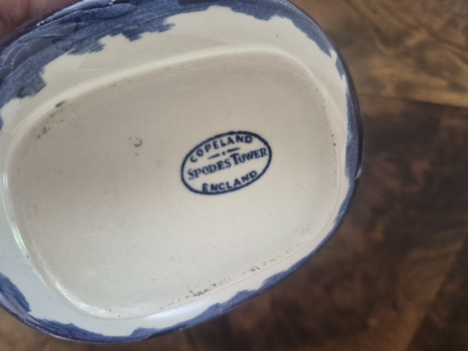 Zuccheriere: Dose Spode's Tower Copeland England blau-weiss 1851 – Usato da Frauenfeld venduto da mel_2gqy 2