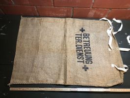 Armee Jutesack Betreuung WW2 Notvorrat Feldküche Sack Tasche