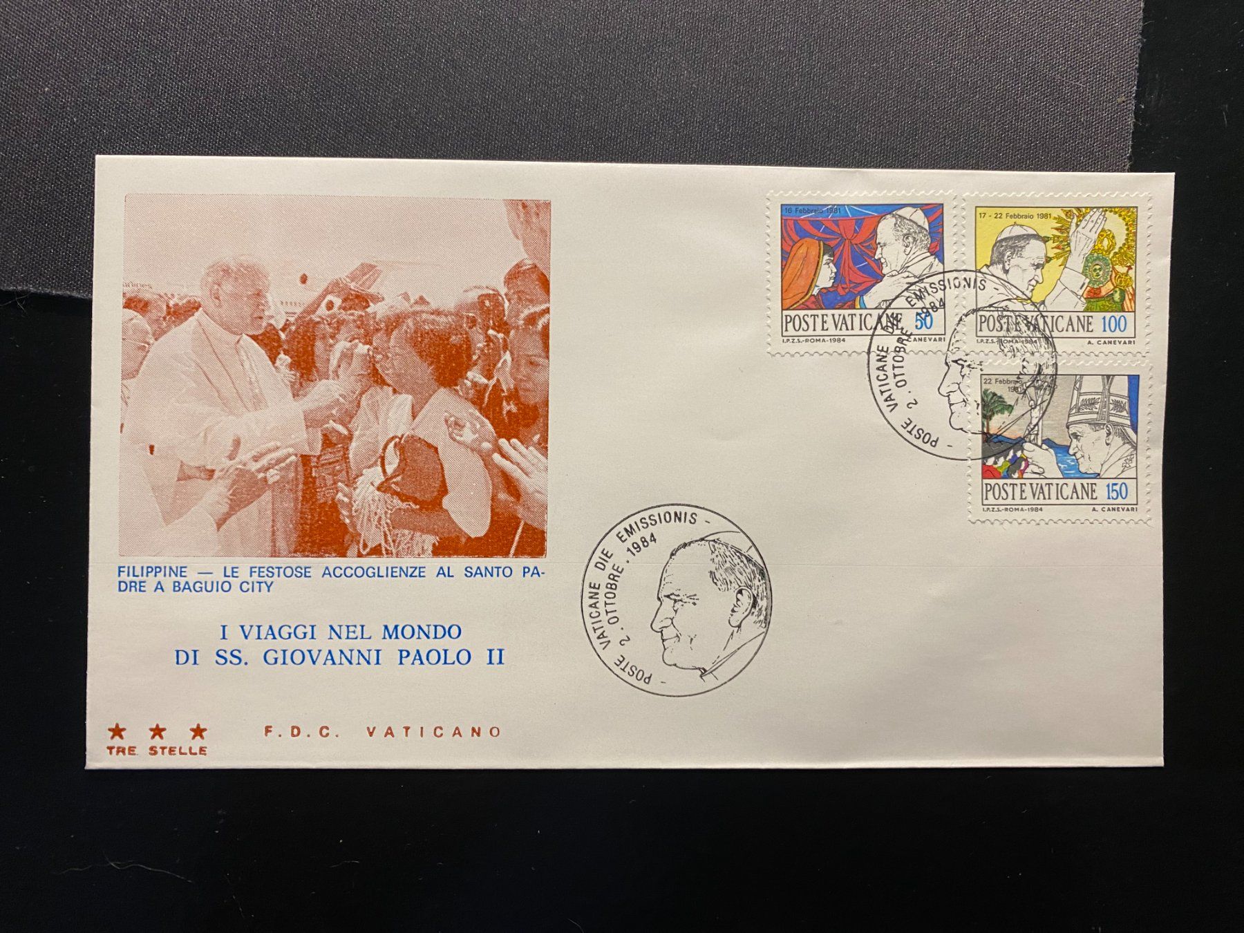 Tutti i francobolli: FDC Vatikan 1984 – Usato da Grand-Lancy venduto da Dany1973