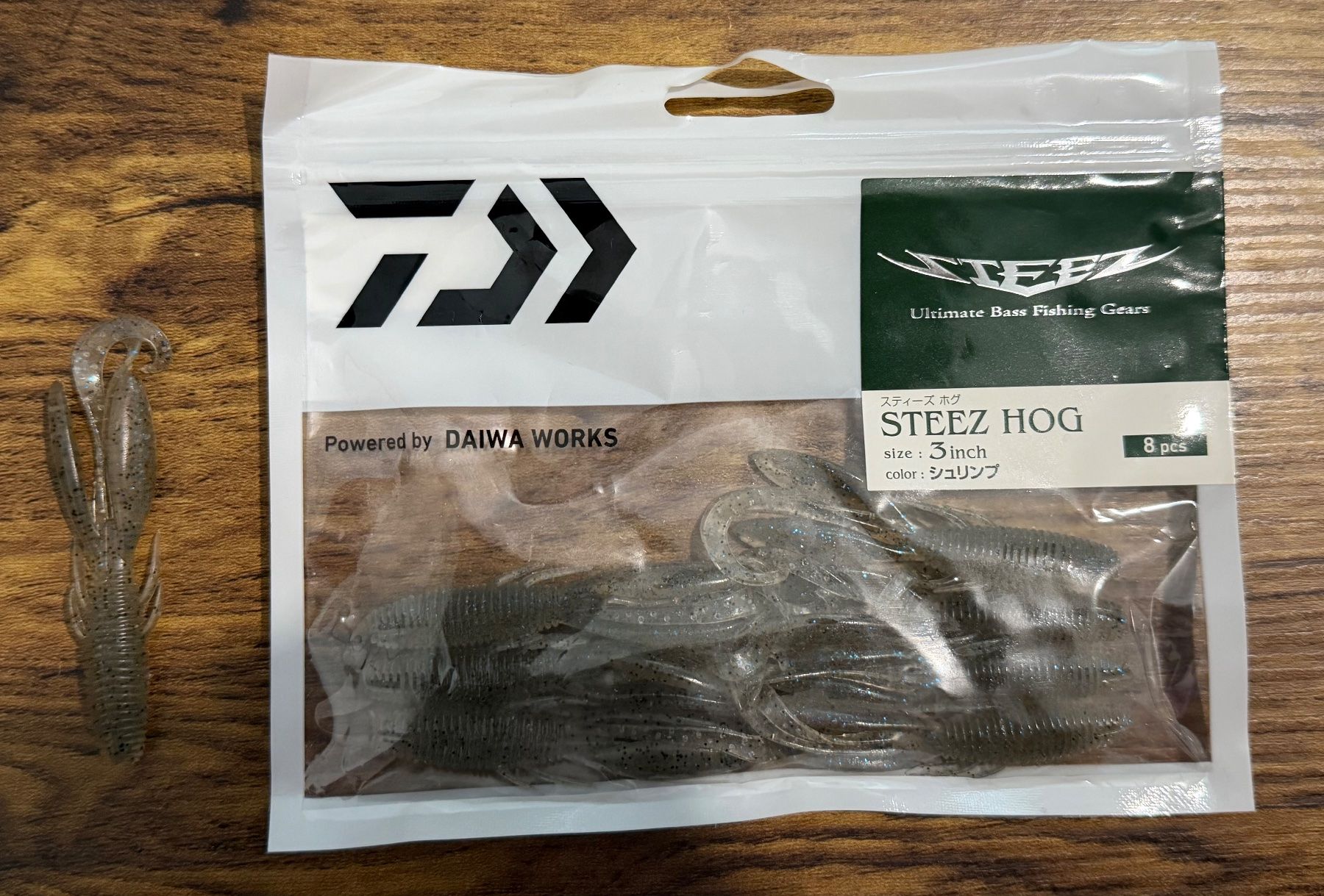 Daiwa Esche: Daiwa Steez Hog 3" - 76 mm – Nuovo e nell'imballaggio originale da Widnau venduto da Fishingtackle_Oggy