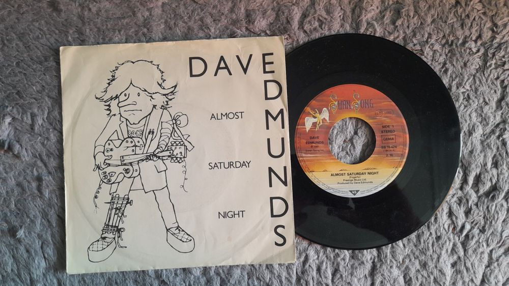 DAVE EDMUNDS ALMOST SATURDAY NIGHT 7 VINYL SINGLE (Gebraucht) in ...