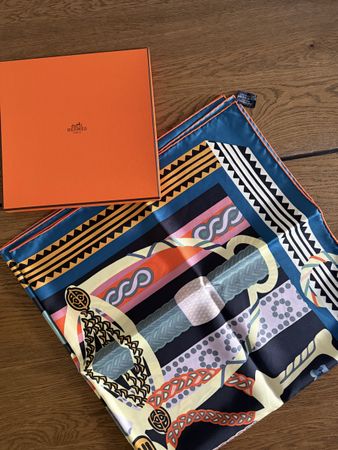 ORIGINAL! Hermes Foulard NEU