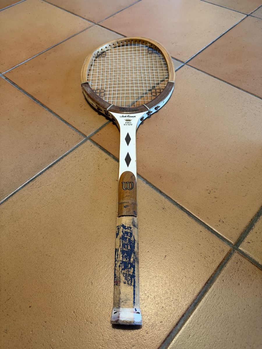Wilson Racchette: Wilson Jack Kramer Pro Staff Holzschläger – Usato da Obfelden venduto da batman08 1