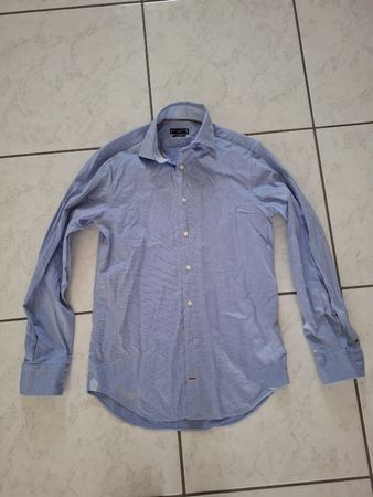 Tommy Hilfiger Hemd blau Grösse 38/15 Regular Fit
