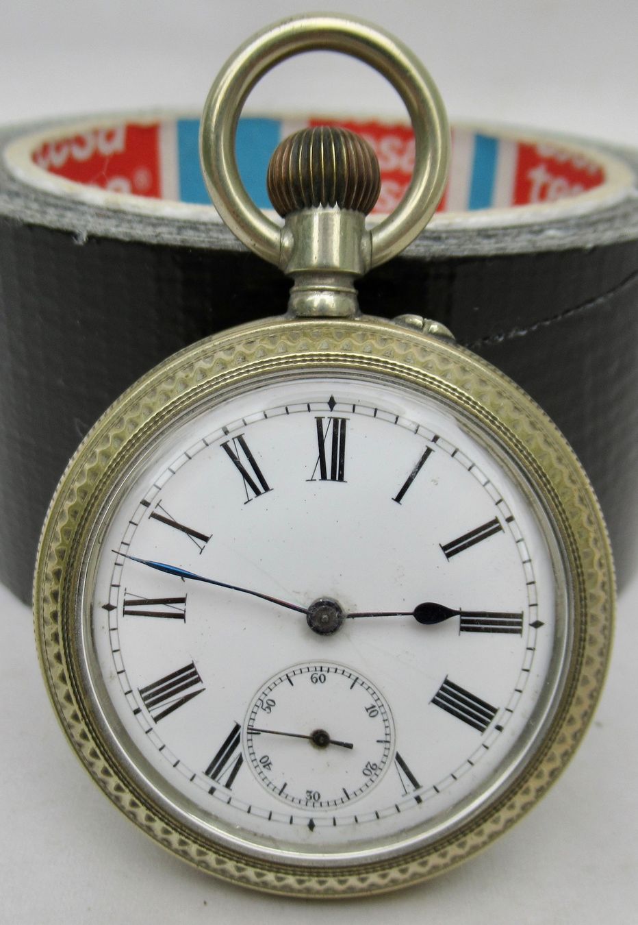 Orologi: Taschenuhr mit Kompass und Uhrenkette – Usato da Bern venduto da Colligentes 2