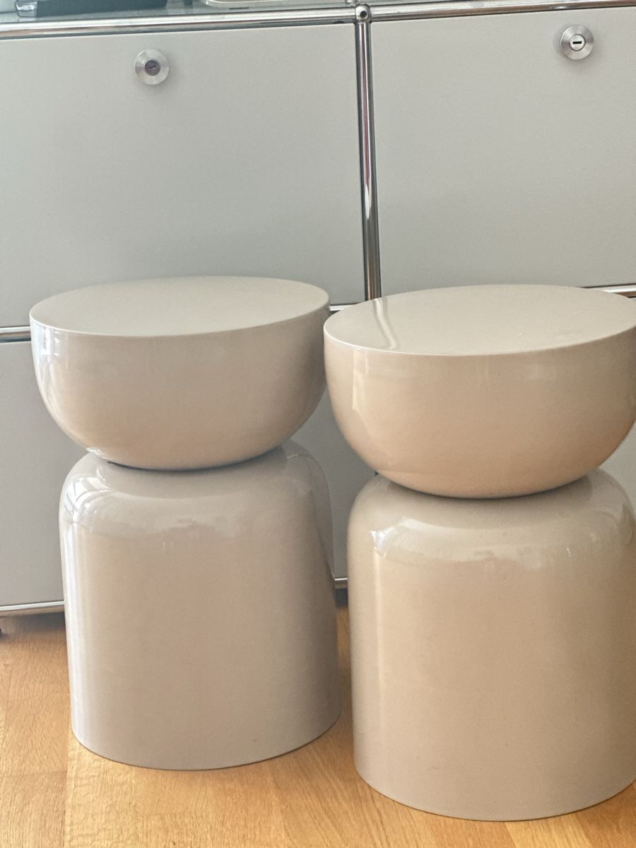 Pfister Tavoli: Beistelltisch/ Hocker n. IKEA – Nuovo (secondo la descrizione) da Meggen venduto da Fenchel92 1