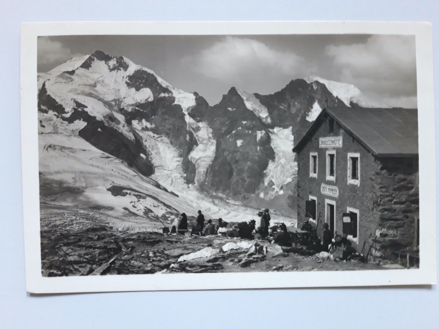 Cartoline postali: Diavolezzahütte und Piz Bernina – Usato da Sargans venduto da nicsam1815