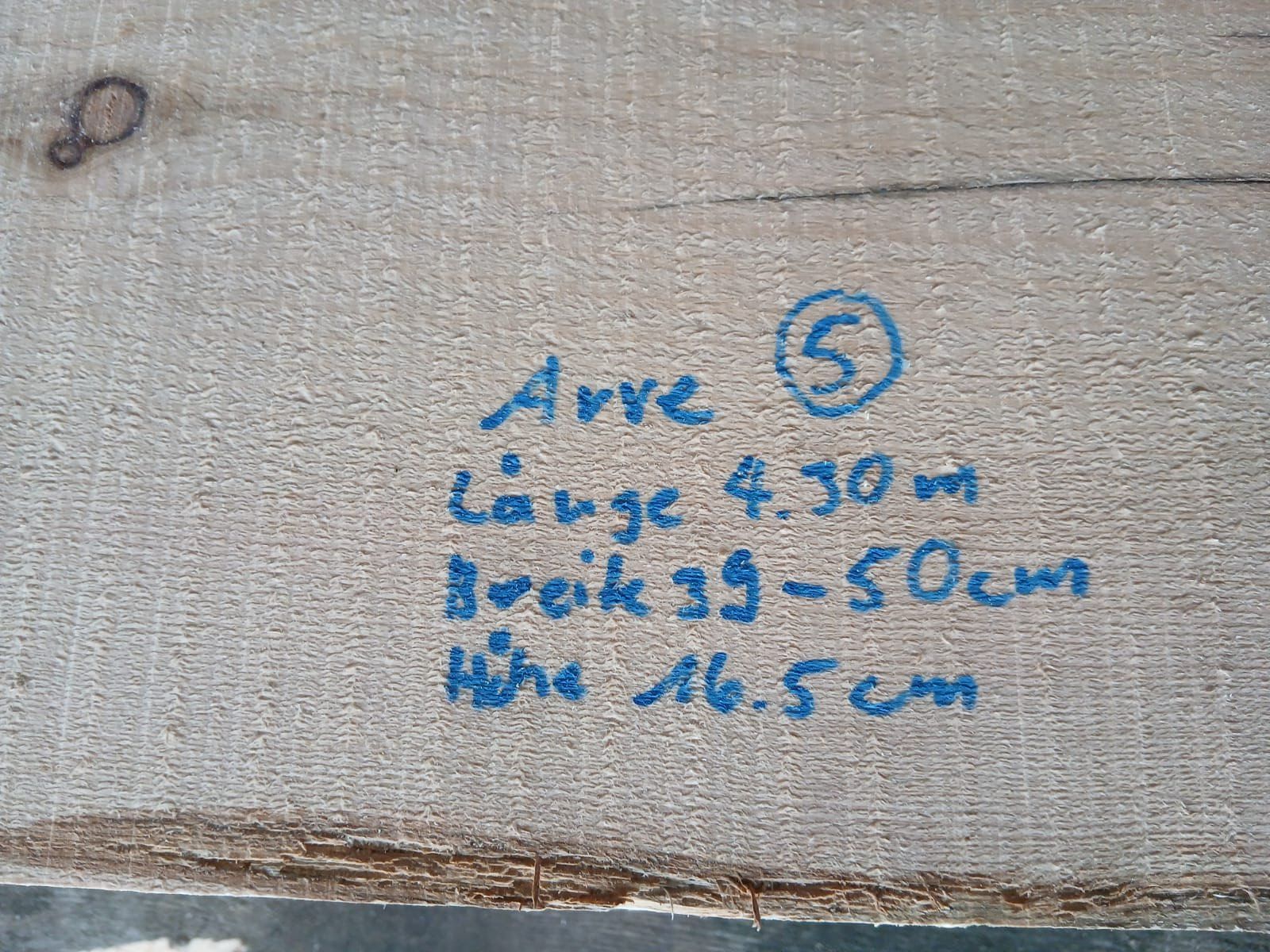 Articoli in legno: Arve Holz Balken Nr. 5 – Nuovo (secondo la descrizione) da Hasle LU venduto da Arag08 3