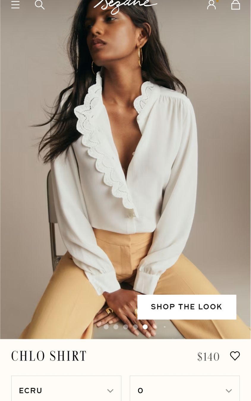 Sezane Blusen: Seidenbluse von Sezane – Gebraucht aus Zürich von lpoirier83 4