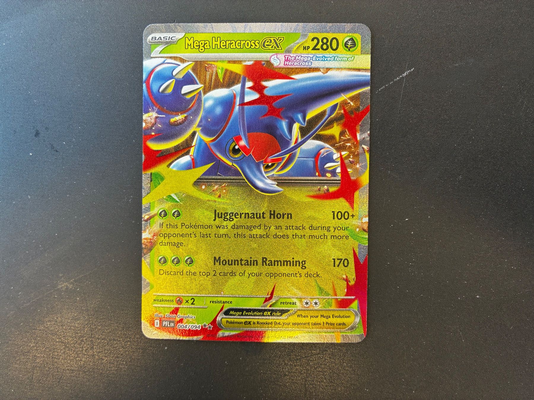 Pokémon Sammelbilder & Trading cards: Mega Heracross EX 004/094 - Phantasmal Flames - en – Neu (gemäss Beschreibung) aus Hütten von yve_tf69