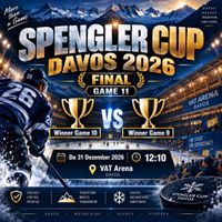⚠️1- 6X TOP SITZPLÄTZE SPENGLER CUP-G.11 WINNER GAM-WINNER G