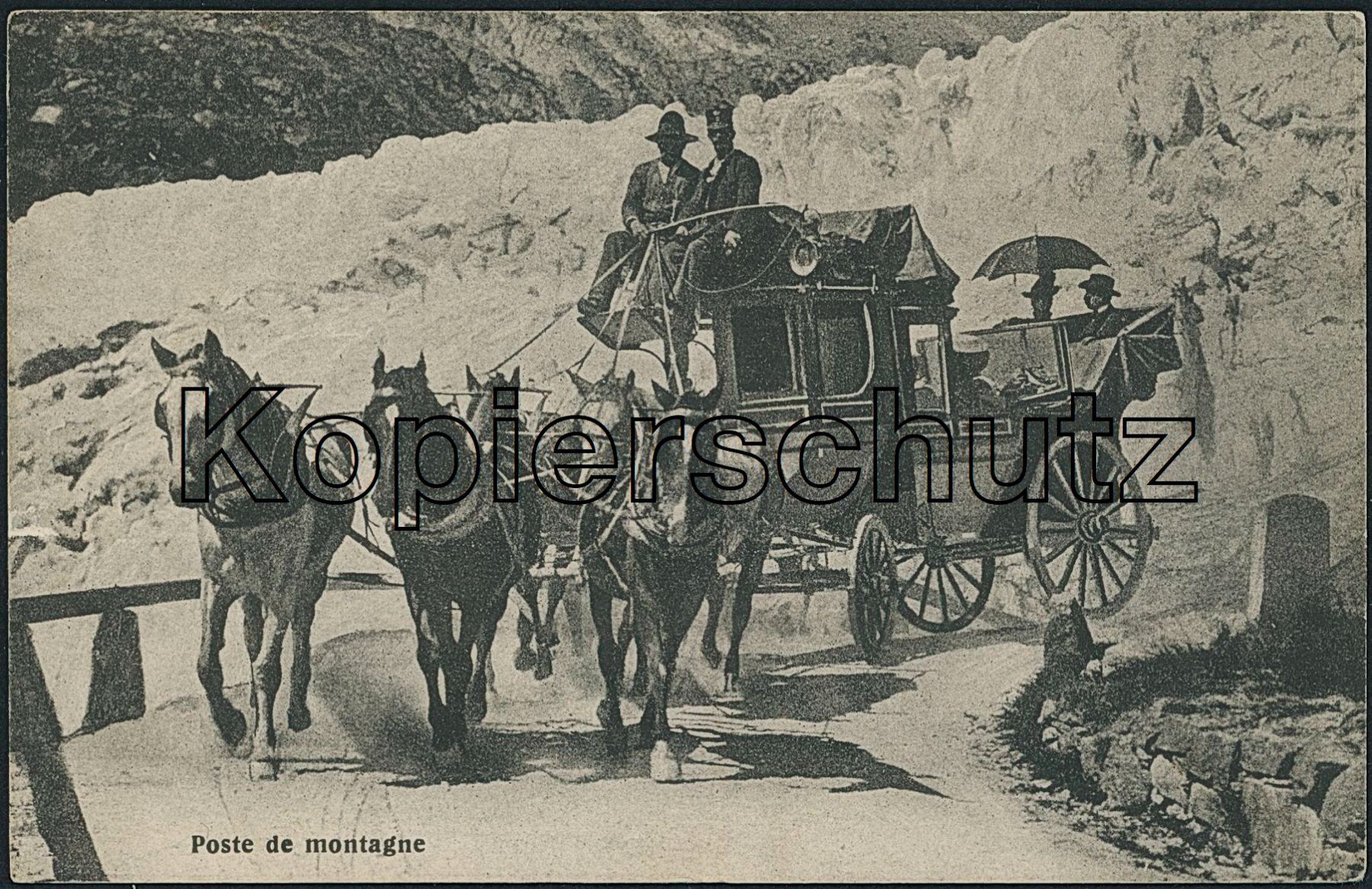 Cartoline postali: VS Furka Pass - Belvédère - Postkutsche - Oberwald – Nuovo (secondo la descrizione) da Schindellegi venduto da masutka7