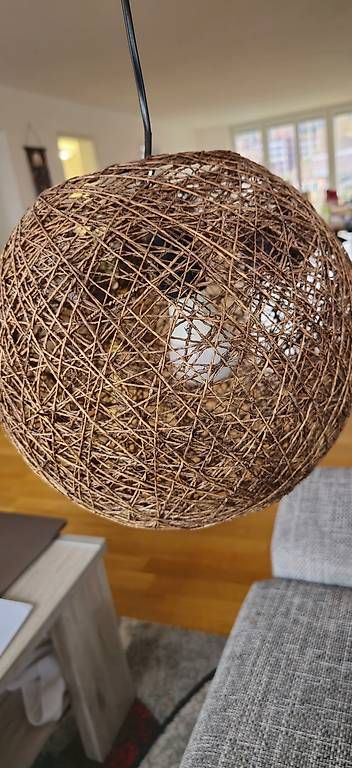 Interio Lampadari & plafoniere: Invicta Interio Hängeleuchte Rattan Braun – Usato da Zürich venduto da ale_xxz7 3