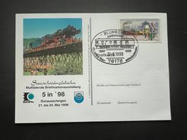 Sauschwänzlebahn 1998 Karte Donaueschingen (E1684)