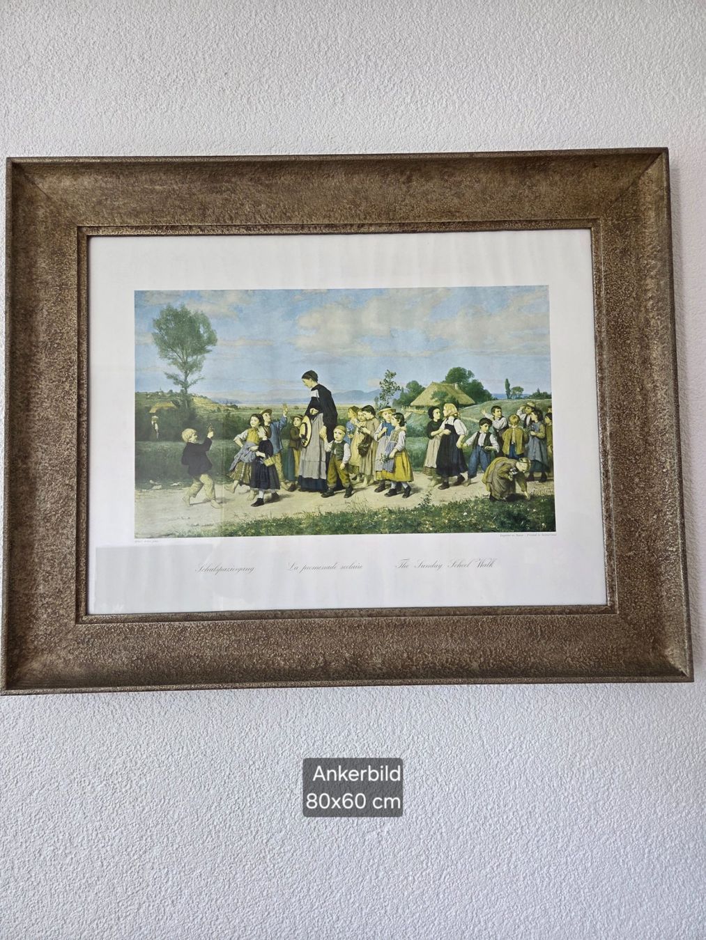 Foto & Immagini: Albert Anker pinx Bild mit speziellem Rahmen – Usato da Münsingen venduto da Ruth_52