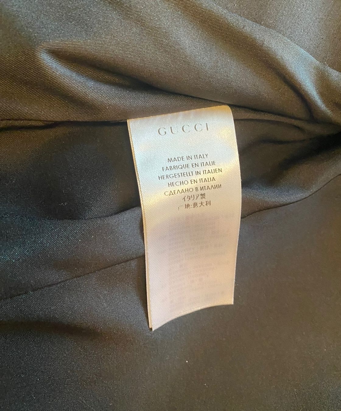 Gucci Giacche: Gucci black blazer 34 – Usato da Thalwil venduto da 0041angel 3