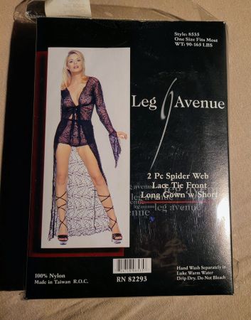 Kleid Zwei Teilig Nylon von Leg Avenue One Size