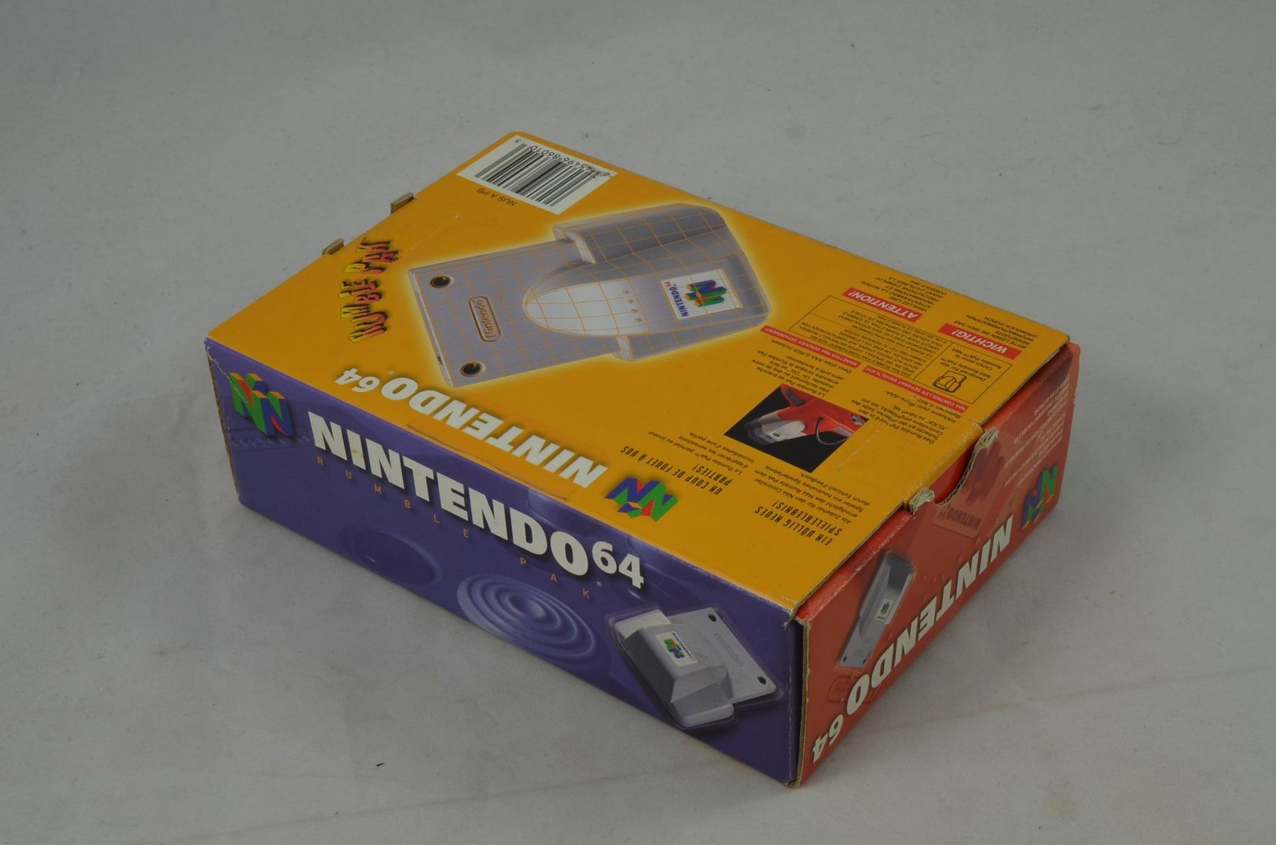 Altri accessori: N64 Rumble Pack mit OVP – Usato da Buchs AG venduto da SellAndBuyX 1