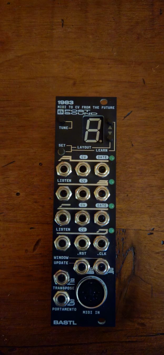 Strumenti musicali: Bastl 1983 MIDI-CV Eurorack Interface – Nuovo (secondo la descrizione) da Vulliens venduto da irauchimax