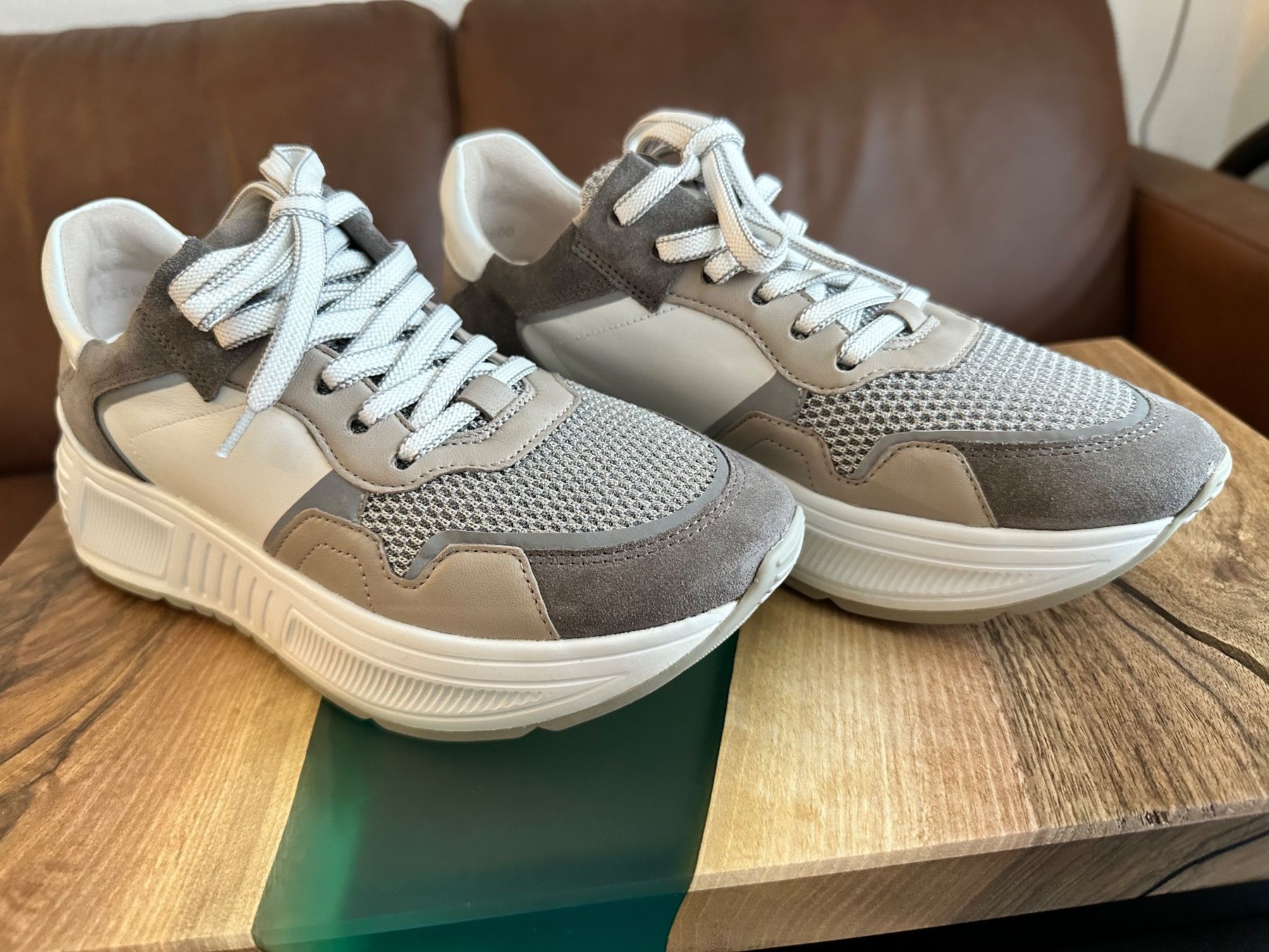 Kennel + Schmenger Scarpe da donna: Kennel & Schmenger Sneaker weiss/beige – Nuovo (secondo la descrizione) da Rheinfelden venduto da Marasam 2