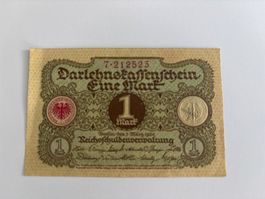 Alte 1 Mark Banknote, Berlin 1920, Rarität, Sammlerstück