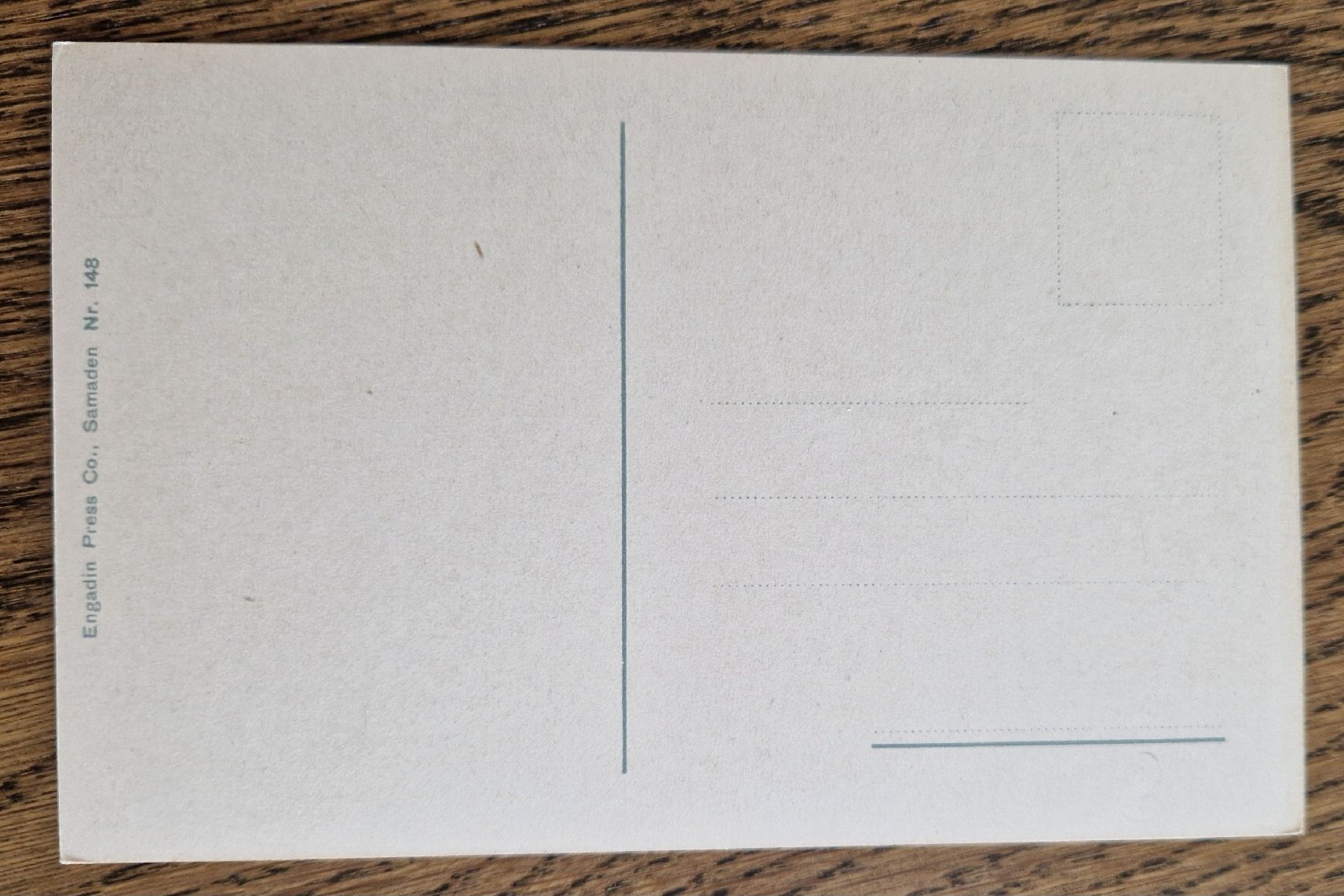 Cartoline postali: Samaden, Engadin Press Co., Samaden – Usato da Ebikon venduto da Donar50 1