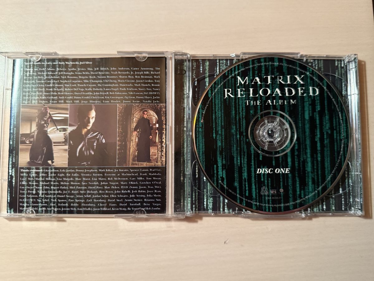 CD: Matrix Reloaded Album Doppel-CD – Usato da Oberried Brienz venduto da Chyara 2