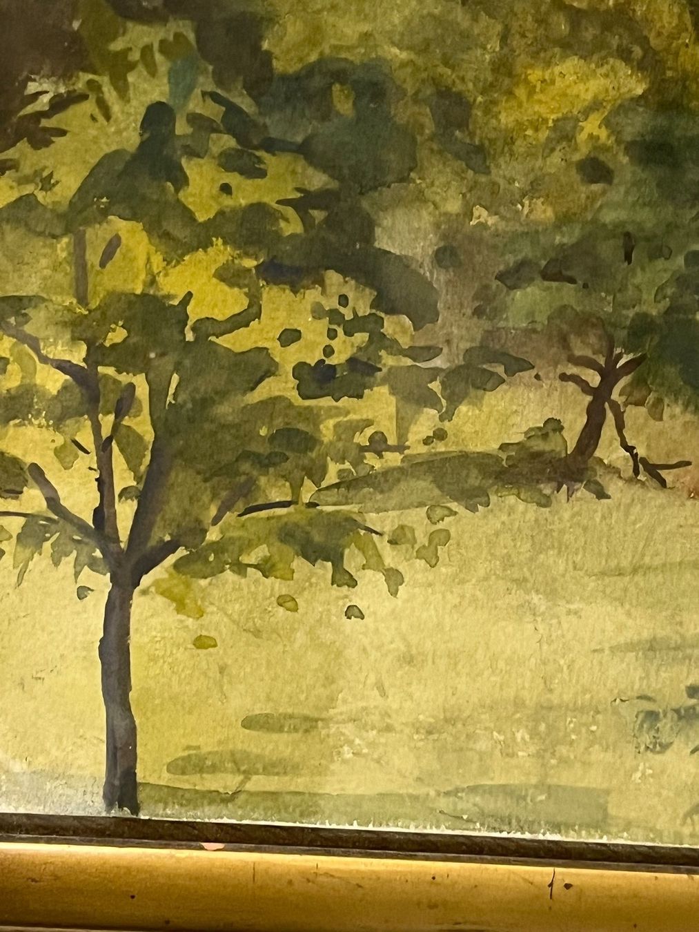 Dipinti: G. OESTERHELD 1906 Ermitage Arlesheim – Usato da Basel venduto da PAUL_ART 3
