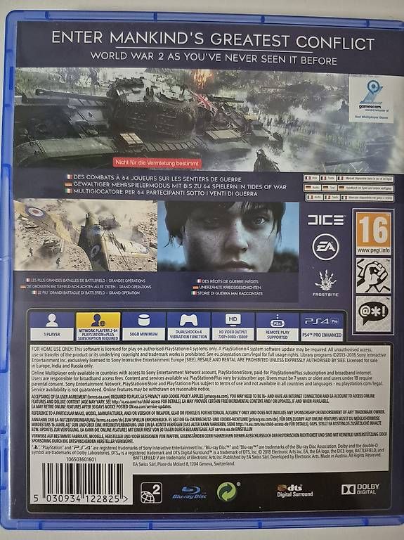 Spiele: Battlefield V PS4  – Gebraucht aus Horw von Mschaefer 2