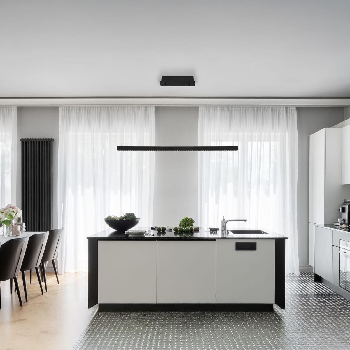 Lampadari & plafoniere: LED Pendelleuchte, Dimmer, 120 cm x 9 cm – Nuovo (secondo la descrizione) da Kreuzlingen venduto da Smart-Light 1