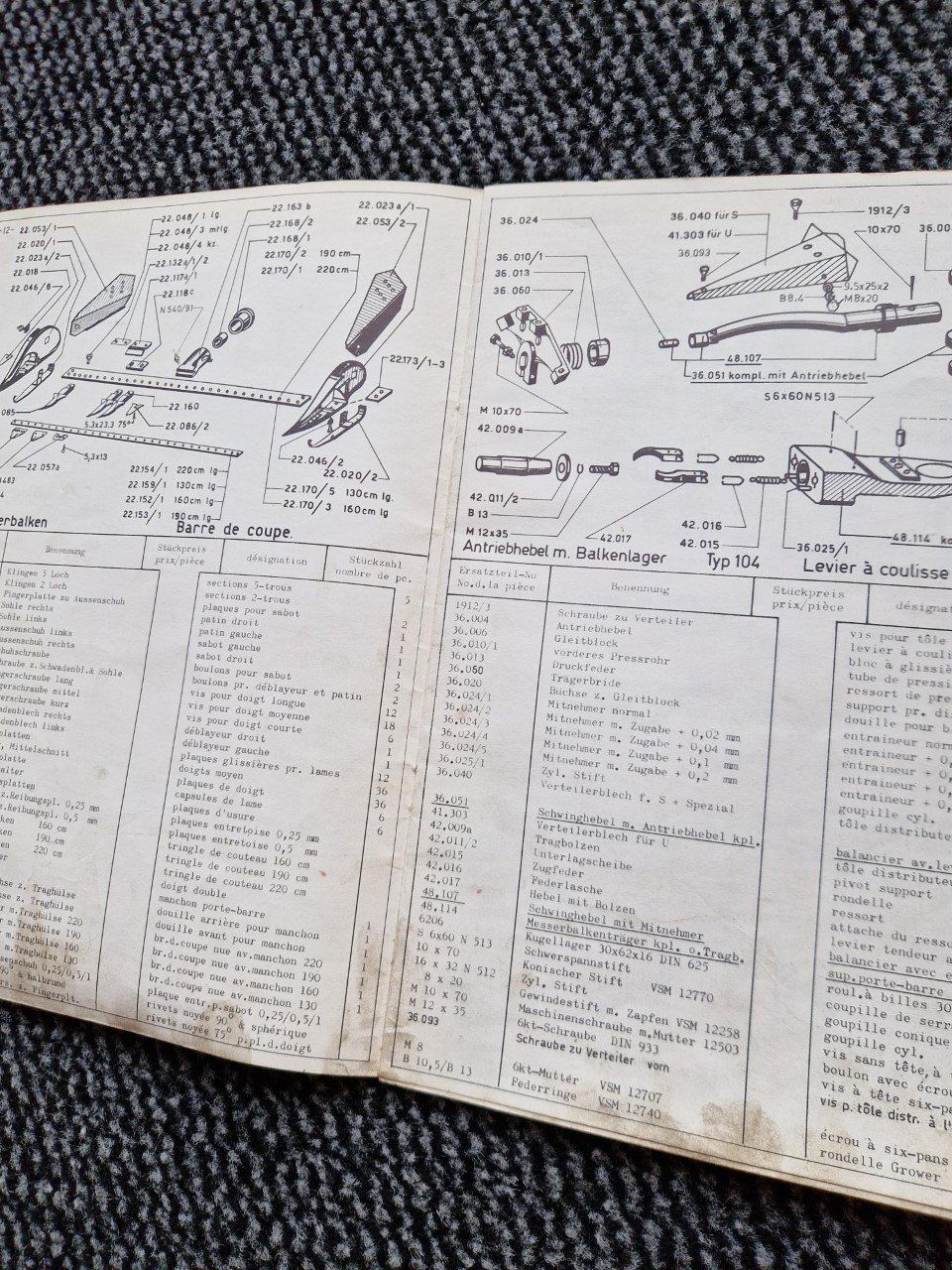 Documents: Original Anleitung Rapid U Motormäher – D'occasion à Dürnten par Bachtel84 3