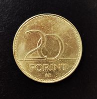20 Forint Münze Ungarn 2007