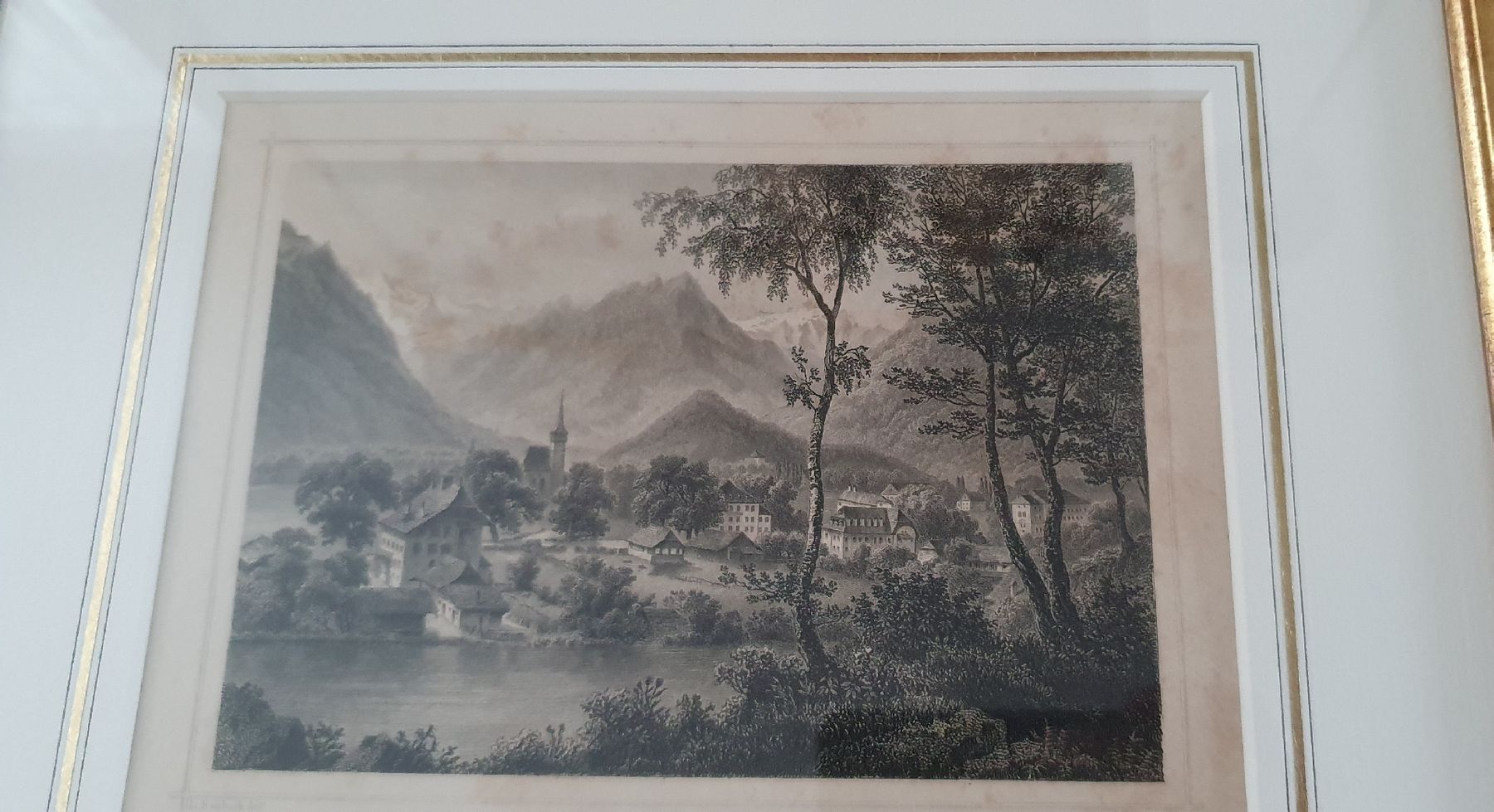 Incisioni: Bild - Stich, Interlaken – Usato da Kreuzlingen venduto da Rschweiz1 2