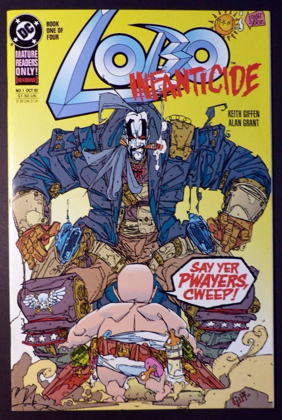 Fumetti: LOBO INFANTICIDE COMPLETE 4 PART SERIE DC COMICS 1992 – Usato da Lugano venduto da YouWantUS 1